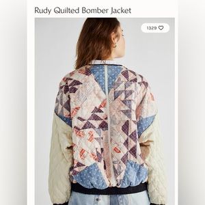 Free People Rudy Quilted Bomber Jacket